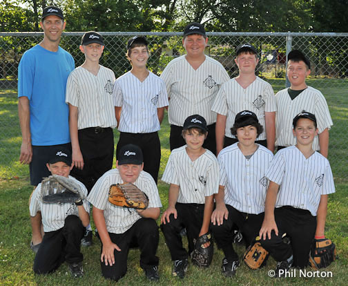 Prince Edward County Minor Baseball League 2011