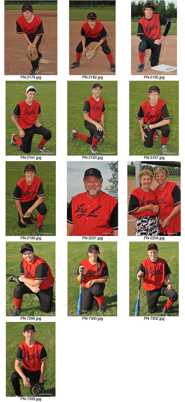 Prince Edward County Minor Baseball Ontario 2011