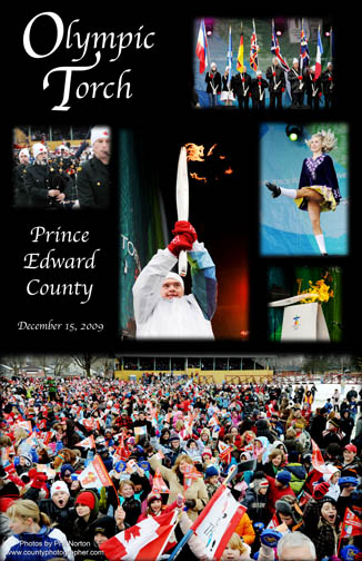 Olympic Torch Relay in Picton, Ontario poster for sale.
