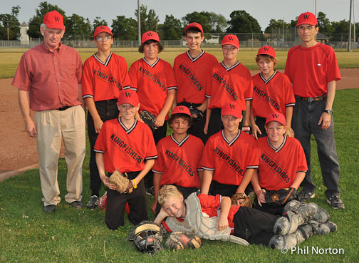 Prince Edward County Minor Baseball League, Ontario, Canada