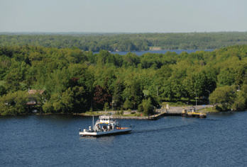 Glenora ferry