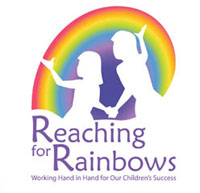 Reaching For Rainbows logo